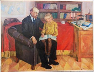 Tamara Oleksandrivna Drozdova (1919 - 1980) - Lenin con