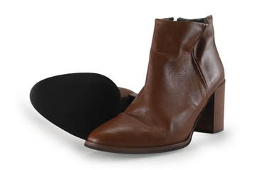 Laurent David Enkellaarzen in maat 40 Cognac, Vêtements | Femmes, Verzenden, Lage of Enkellaarzen