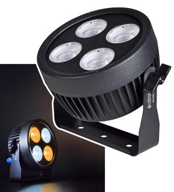 Citronic SilentPAR-200W: 4 X 50W Koel/warm Wit Silent, Muziek en Instrumenten, Nieuw