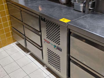 Koelwerkbank Tecnodom, Nieuw in verpakking