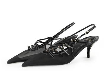 Steve Madden Slingbacks in maat 39 Zwart, Verzenden