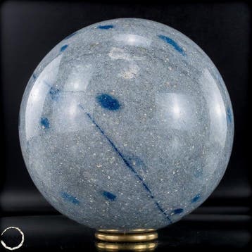 Natuurlijke Zeldzame Blauwe K2 Sphere- 3718.46 g