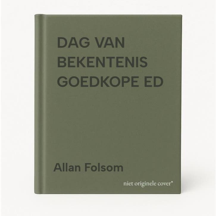 DAG VAN BEKENTENIS GOEDKOPE ED 9789022527238 Allan Folsom, Livres, Thrillers, Envoi