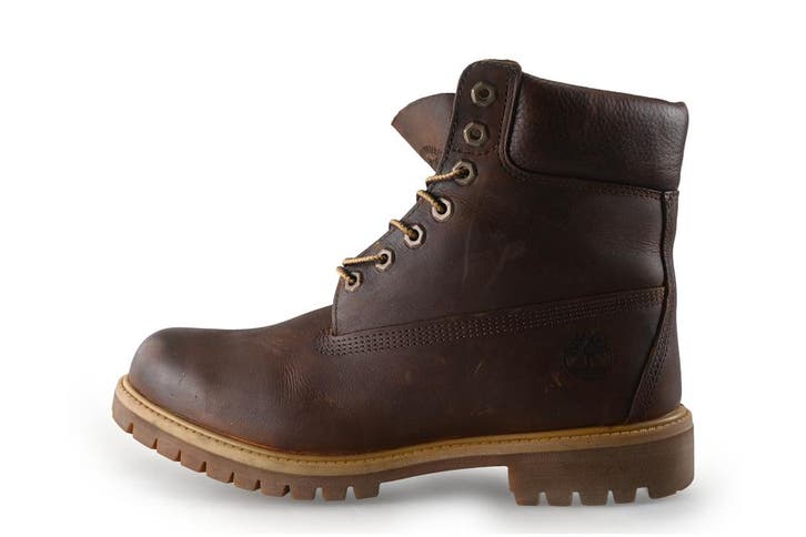 Timberland Veterboots in maat 43 Bruin, Kleding | Heren, Schoenen, Bruin, Zo goed als nieuw, Boots, Verzenden