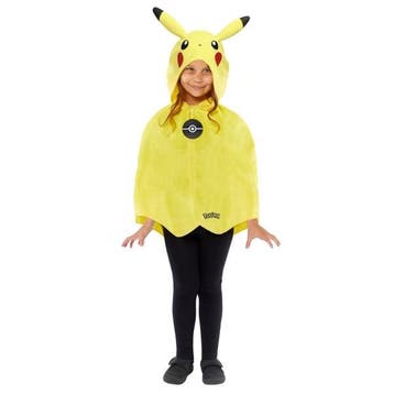 Kind Kostuum Pokemon Pikachu Cape, Verzenden
