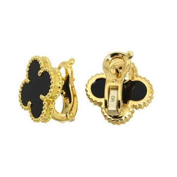 Van Cleef & Arpels - Boucles doreilles - 18 carats Or jaune, Bijoux, Sacs & Beauté