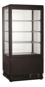 Koelvitrine 78 liter Zwart, Verzenden, Nieuw in verpakking, Koelen en Vriezen