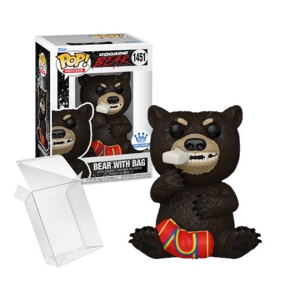 Funko Pop!  Cocaine Bear - Bear with Bag #1451 Funko, Collections, Jouets miniatures, Envoi