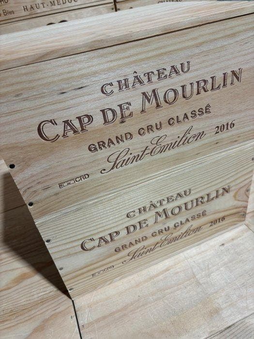 2016 Château Cap de Mourlin - Saint-Émilion Grand Cru Classé, Collections, Vins