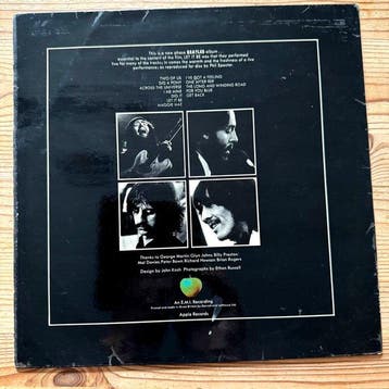 Beatles - Let It Be [UK 1970 pressing] - LP - Stéréo - 1970, CD & DVD