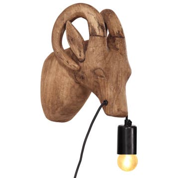 vidaXL Wandlamp dierenvorm 25 W 15x24x25 cm E27, Verzenden, Nieuw