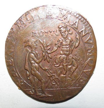 Spaans-Nederland Lot de 2 jetons – 1607 & 1666 (Zonder