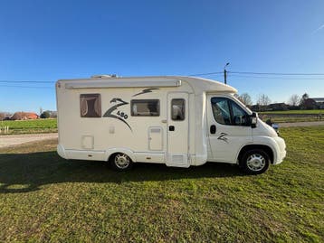 Leuke Mobilhome Fiat Ducato Joint Z480 2.3JTD 130pk 68.000km, Caravans en Kamperen, Mobilhomes, Standaard zit, Ringverwarming