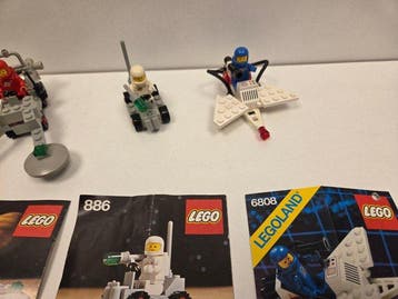 Lego Set - Classic Space - Galaxy Trekkor 6808+ Space Buggy, Nieuw