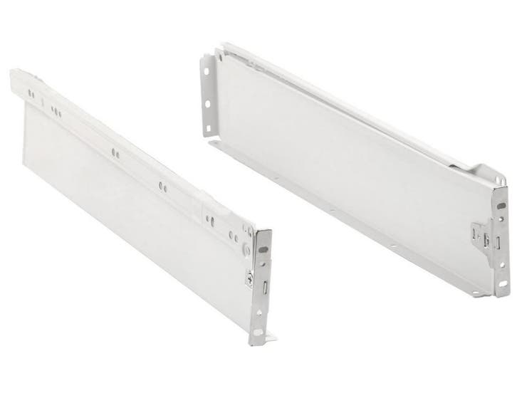 Paar ladegeleiders 40 cm wit Mod. 30, Bricolage & Construction, Bricolage & Rénovation Autre