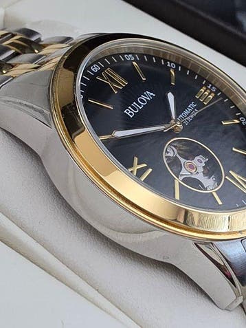 Bulova - Automatic 21 Jewels - Open Heart - Zonder, Nieuw