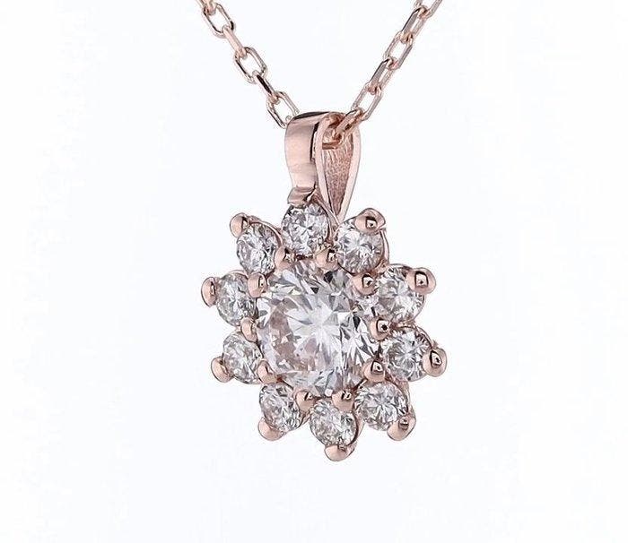 Zonder minimumprijs - Ketting met hanger - 14 karaat, Handtassen en Accessoires, Antieke sieraden
