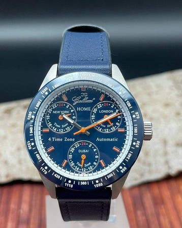 Gallucci Italy - 4 Time Zone - Zonder minimumprijs - Heren -, Nieuw