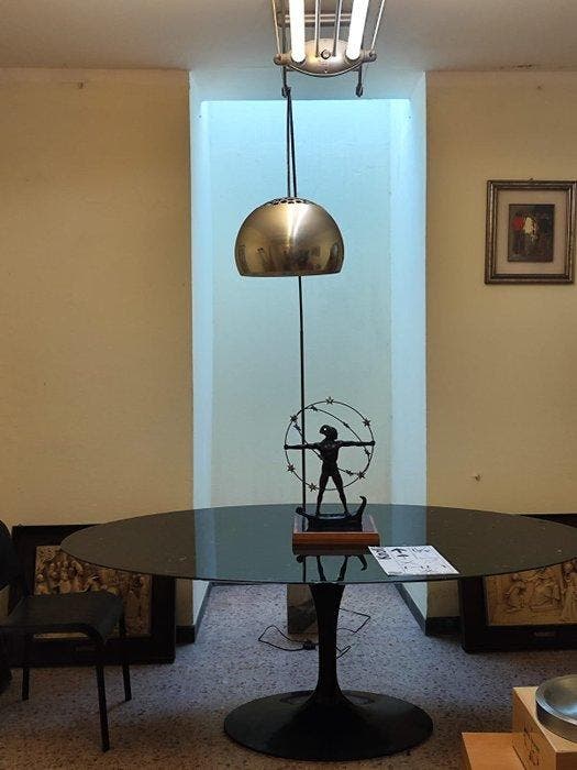 Flos - Achille Castiglioni - Arco - Lamp - Carrara marmer -, Antiek en Kunst, Kunst | Designobjecten