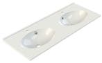 Sanifun Allibert wastafel Cup 1202 x 462 x 20 mm, Ophalen of Verzenden, Nieuw, Wastafel