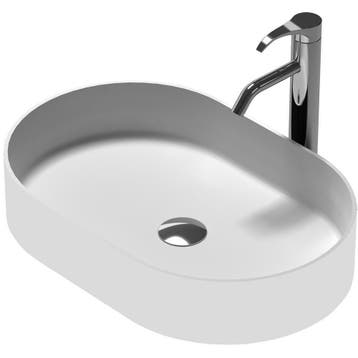 Sanifun wastafel Arcilla 580 x 380 x 110 mm, Huis en Inrichting, Badkamer | Badkamermeubels, Nieuw