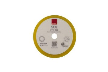 RUPES klittenband schuimpad 130/150 mm D-A FINE (geel) voor, Verzenden