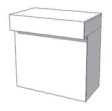 *TIP* Toonbank U-Frame Thick C-PUH-005, Zakelijke goederen, Kantoor en Winkelinrichting | Winkel en Inventaris, Ophalen of Verzenden