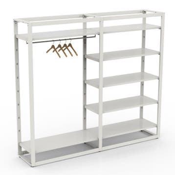 *TIP*  Bigshop kit8803 - H1850 - 2 span - wit met witte glo, Ophalen of Verzenden