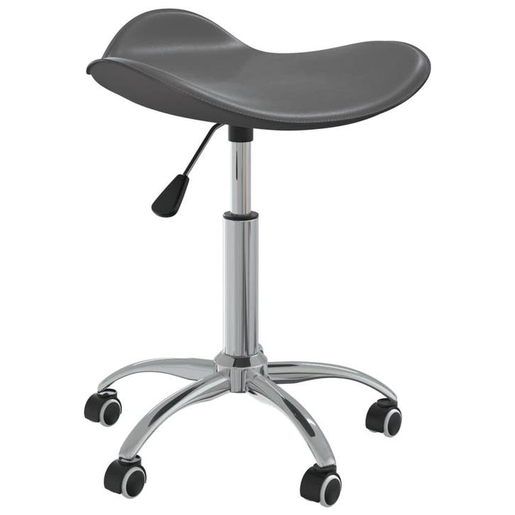 vidaXL Kantoorstoel kunstleer grijs, Maison & Meubles, Chaises de bureau, Envoi