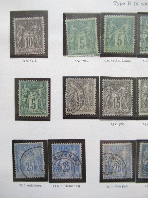 Frankrijk - Verzameling postzegels, Timbres & Monnaies, Timbres | Europe | France