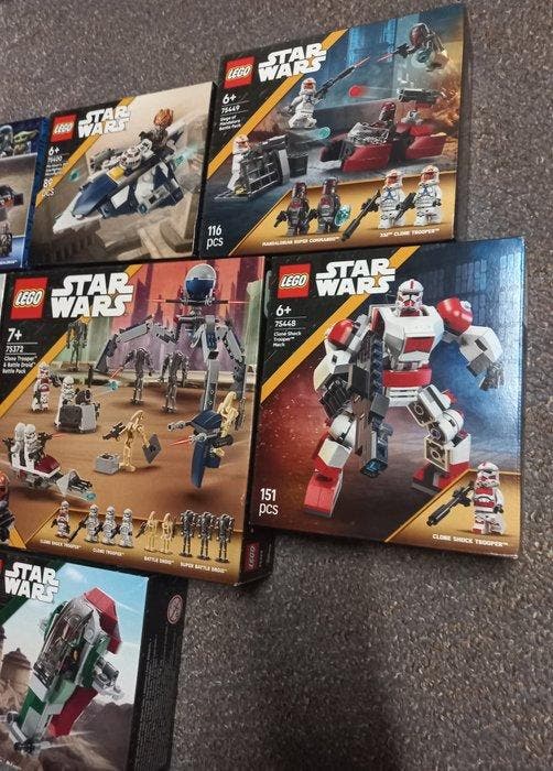 Lego Set - Star Wars - Star Wars 75345 , 75436 , 75372 ,, Kinderen en Baby's, Speelgoed | Duplo en Lego