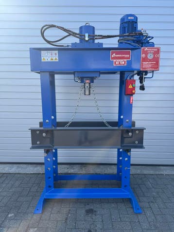 HIDROLIKSAN werkplaatspers hydraulische garagepers 80 Ton, Doe-het-zelf en Bouw, Nieuw