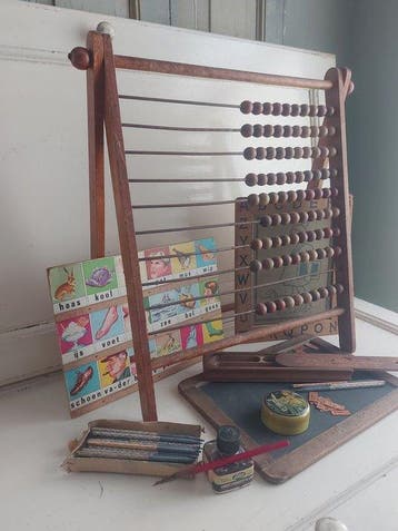 Collectie van memorabilia - Antieke