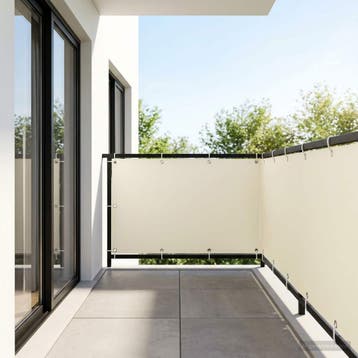 vidaXL Balkonscherm 1,2 x 25 m Stof met PU-coating, Verzenden