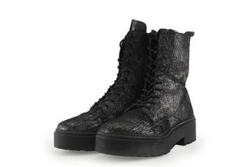 Lazamani Veterboots in maat 38 Zilver, Overige kleuren, Verzenden, Overige typen, Lazamani
