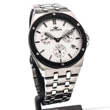 Optima - Swiss Made Chronograph - OSC456-SB-1 - Sans prix de, Nieuw