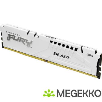 Kingston DDR5 FURY Beast White 1x32GB 6000, Verzenden, Nieuw