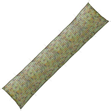 vidaXL Camouflagenet met opbergzak 1,5x7 m, Verzenden, Nieuw