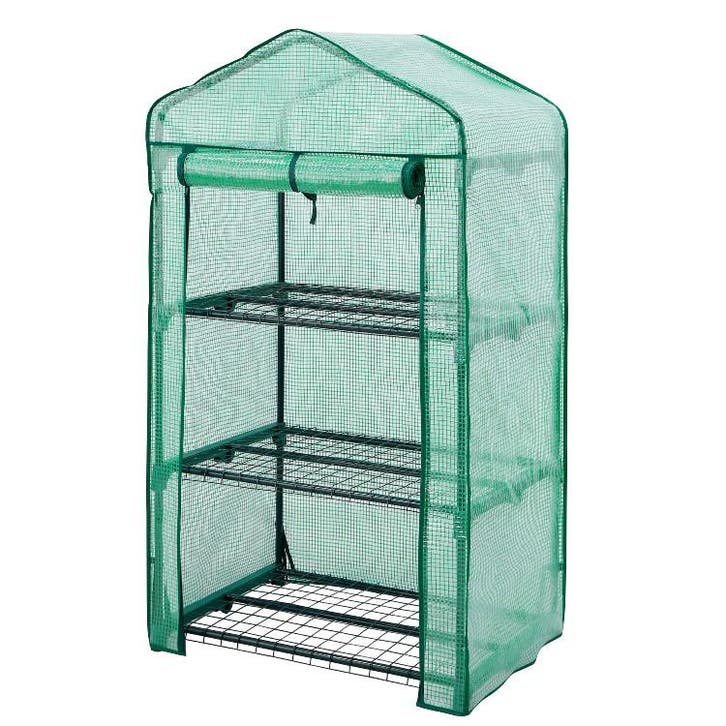 Lendo Online Serre de Jardin 69×49×125 cm PE Verte, Tuin en Terras, Kassen