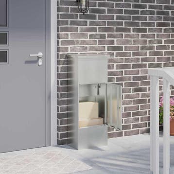 vidaXL Pakket Inwerpkoker Zwart 44,5 x 29 x 110,5 cm, Verzenden