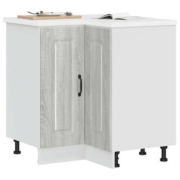 Kalmar hoekkast grijs: Tweede kansje, OP = OP! (keukenkast), Huis en Inrichting, Gebruikt, Verzenden, 75 cm of meer, 50 tot 100 cm