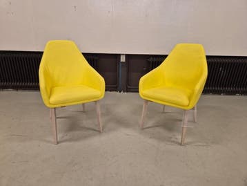 Veiling - 2x Montis Vico Lazy - Fauteuils - Nieuw - Geel