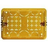 Bticino Jaune In-Wall Box 3 Modules 106x71x52mm - BT503E [15, Doe-het-zelf en Bouw, Verzenden, Nieuw