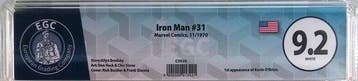 Iron Man #31 - EGC 9.2 - 1 Graded comic - EO - 1970, Nieuw