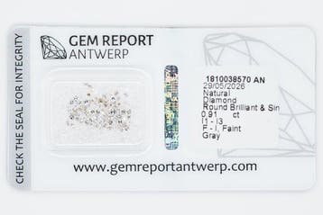 Sans prix de réserve - 92 pcs Diamant (Naturelle) - 0.91 ct, Nieuw