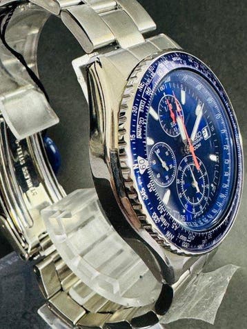 Seiko - Flightmaster Chronograph - Zonder minimumprijs -, Handtassen en Accessoires