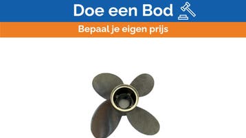 Bieden: Quicksilver Propeller 4-blade 23 x 15 Inch Right fo, Ophalen of Verzenden