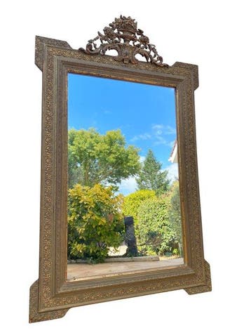 Spiegel - Hout - Napoléon III - H.120 cm