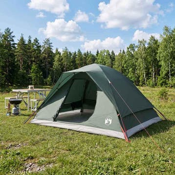 vidaXL Directe Tent Leger Groen 305 x 215 x 140 cm Polyester, Verzenden
