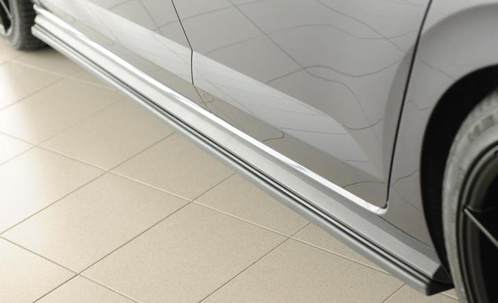 Side skirt aanzetstuk | geschikt voor Volkswagen | Polo 17-2, Auto-onderdelen, Carrosserie, Nieuw, Volkswagen, Verzenden